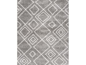 Χαλί (200×280) Polcarpet Silky Shaggy 602 D.Grey